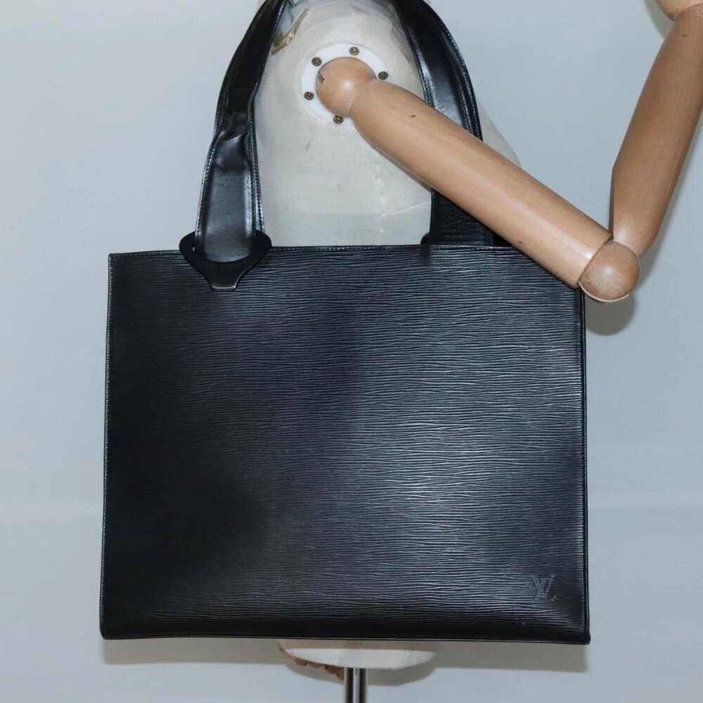 LOUIS VUITTON Epi Gemeaux Tote Bag Black - Picture 14 of 16